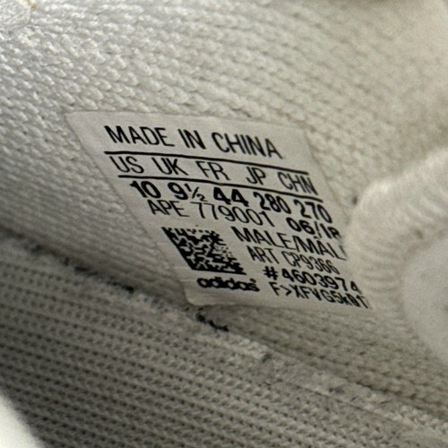 Size 10 - adidas Yeezy Boost 350 V2 Low Cream White / Triple White (CP9366) - Picture 9 of 9