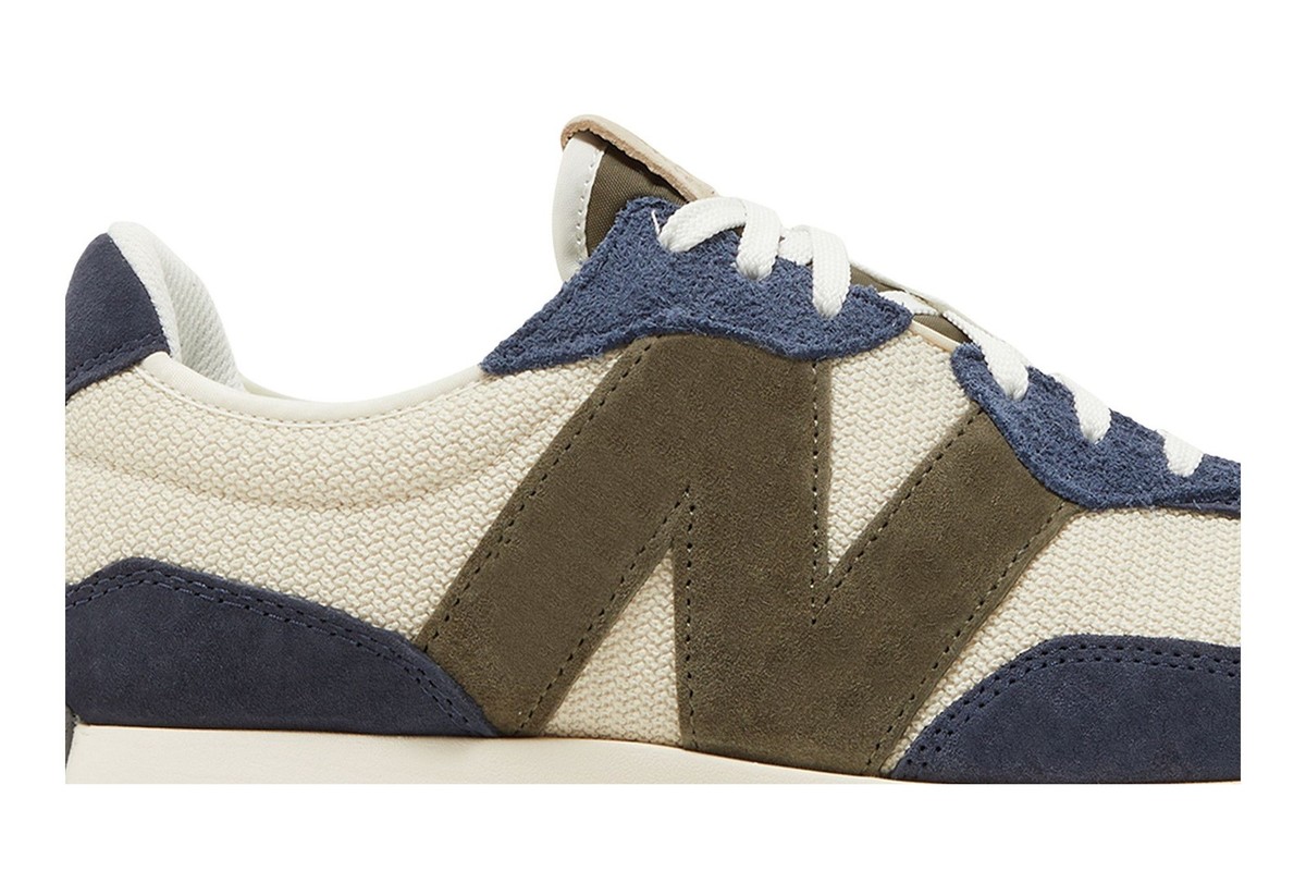 new balance　MS327DT New Balance 327 Beige Navy Running Shoes MS327DT Men's - Sz