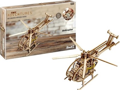 Revell - Wooden Constructor Tiny Adventures - Helicopter 1/30 00611