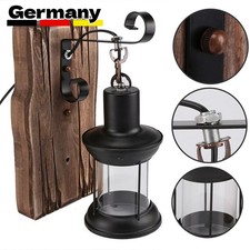E27 Retro Industriell Wandlampe Vintage Außen Garten Beleuchtung Rustikal Licht.