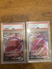 Pokémon 2021 Fusion Strike Gengar VMAX Ultra Rare Card 157/264 PSA 9