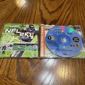 NFL 2K Sega Sports Sega Dreamcast - CIB - COMPLETE IN BOX - TESTED - AUTHENTIC