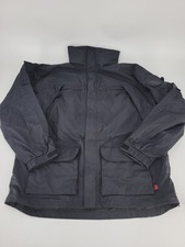 Woolrich Elite Waterproof Breathable Tactical Parka Jacket LARGE Black