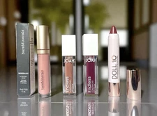 Bare Minerals Mineralist Lip Gloss-Balm Serenity 0.12 oz + 2 JOAH Lip Color +