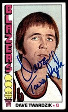 1976 Topps Basketball #42 Dave Twardzik Signed Autograph (no COA)