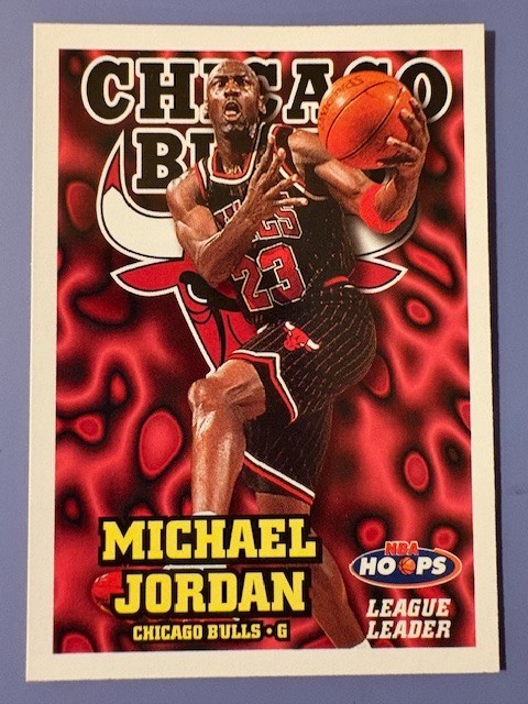 1997-98 Michael Jordan Hoops League Leader