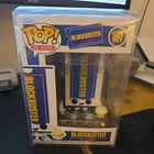 Funko POP! Ad Icons BLOCKBUSTER (Video Cassette Case) #187 w/pop protector