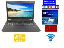 Dell Latitude E7450 Laptop Intel i5-5200 2.20GHz 500 GB Wind 10 Word,Excel,Apps