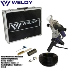 EX2 Weldy Plastic Extrusion Welding Machine Extruder Welder Heat Gun Booster New
