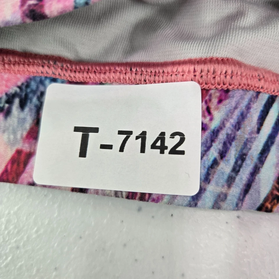 Sujetador deportivo Lululemon para mujer 2 rosa Energy Bra Central Saint Martins Nulu a rayas Foto 2 de 4