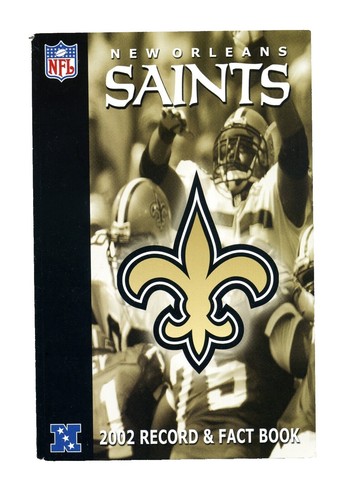 1985 NFL New Orleans Saints media guide Clark Gajan Jackson