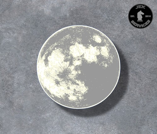 Moon Sticker