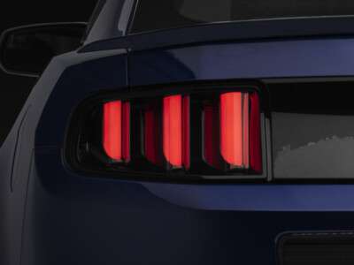 For 2013 2014 Mustang Raxiom Vector V2 Tail Lights Black Housing Clear Lens HERE