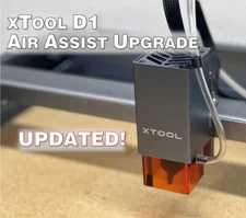UPDATED XTool D1 Air Assist Upgrade For Your Laser Cutter & Engraver