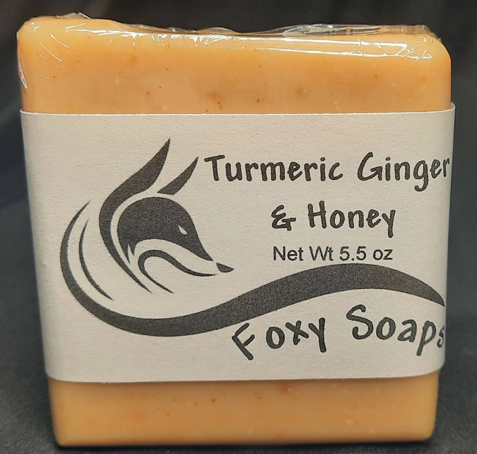 Turmeric, Ginger, & Honey All Natural Homemade Soap - Image 2 of 3