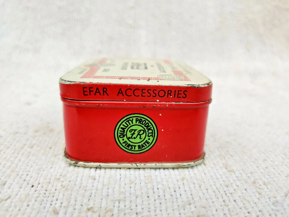 1960s Vintage FRacek EFAR 608 Petromax Lantern Accessories Adv Tin Box TB934 - Image 4 of 4