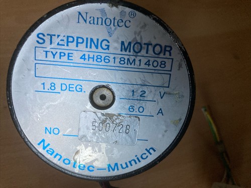 Nanotec Stepping Motor Schrittmotor OCE 4H8618M1408-A 1.8 DEG 1.2V 6.0A - Bild 2 von 3