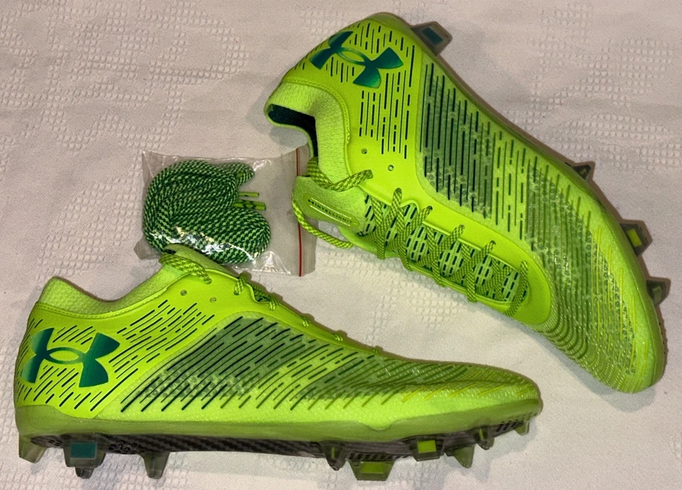 Botines de fútbol Under Armour Shadow Pro FG Lime Surge verde azulado costero para hombre 10 12 Foto 3 de 4
