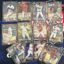 2025 Bowman Chrome Reptilian Refractor Singles - Complete Your Set / Pick A Card