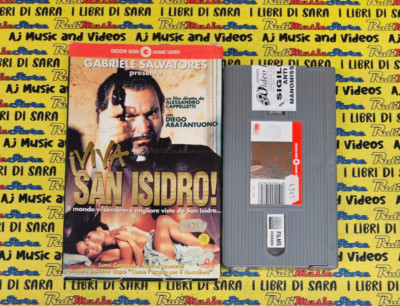 VHS Karton VIVA SAN ISIDRO Abatantuono 1995 Salvatores CECCHI GORI 1961 (F19)