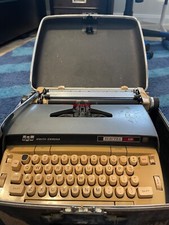 Vintage Smith-Corona Electra 110 typewriter With Case Not Tested thumbnail