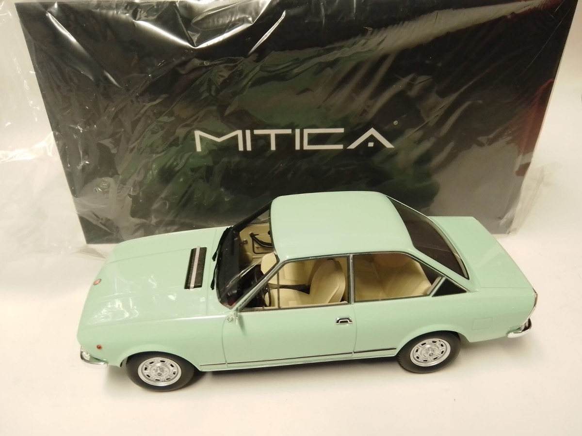 Legendary Fiat 124 Sport Coupe Series 3 Light Green 1974 1
