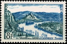 FRANCE 1954 VALLÉE DE LA SEINE YT n° 977 Neuf ★★ luxe / MNH (A)