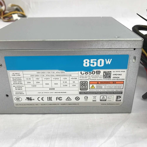 Used For Delta DPS-850AB-12A 850W  Silent Workstation Power Supply