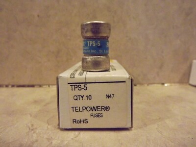 Tps5 Cooper Bussmann TPS5, TPS Fuse, 5 Amp - 5 PACK | eBay