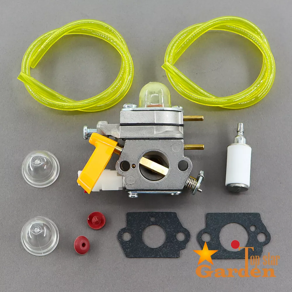 Carburetor Carb Kit For John Deere S1400 weed wacker Fuel Line Filter Gasket