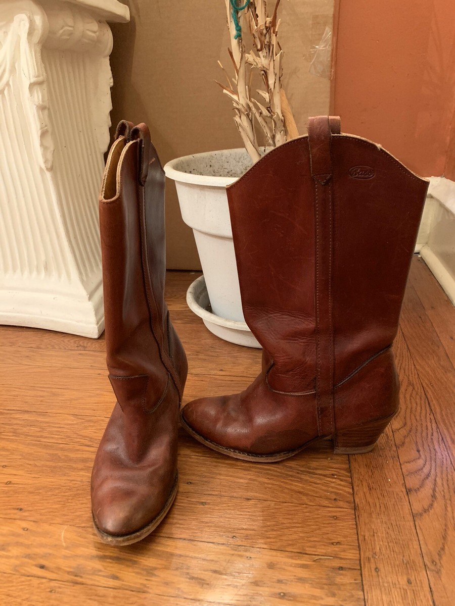 Bottes Années 70 Vintage Rose - Louise Vintage
