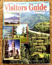 2004 Olympic Peninsula WA Visitors Guide Souvenir From Summit to Sea