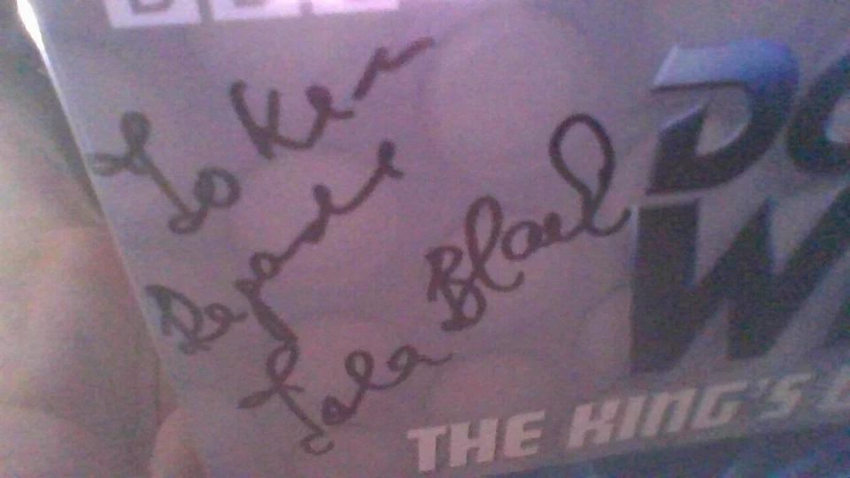 Doctor Who - The Kings Demons (DVD) signed autograph MICHAEL J JACKSON De Lacey - Image 2 of 4