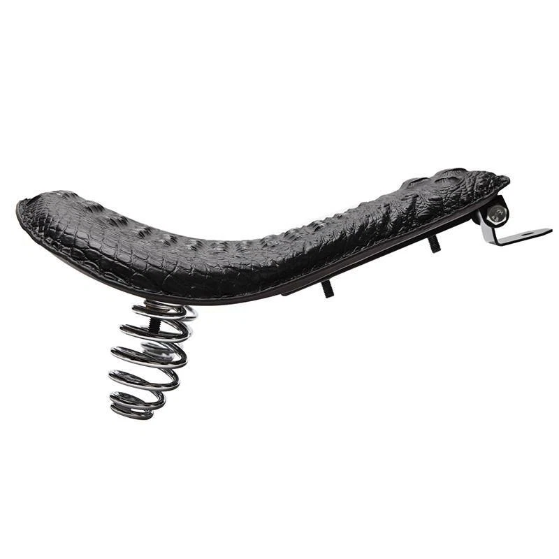Asiento individual de resorte de cuero de cocodrilo para motocicleta Suzuki Intruder Volusia 800 JQ Foto 4 de 4