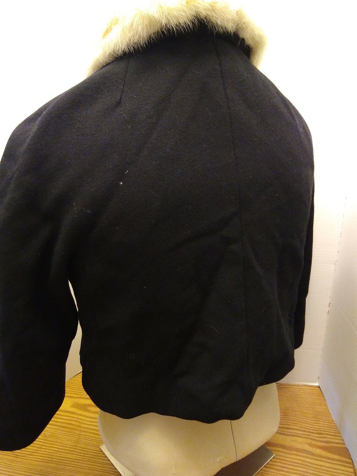 Tiny Marcus Black Wool Double Breasted Jacket, Wh… - image 5