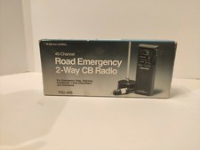 Realistic 40 Channel Road Emergency 2 Way CB Radio TRC-409