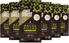 Cafédirect Fairtrade Machu Picchu Whole Bean Arabica Coffee, 227 G Pack of 6 23.12 per kilo