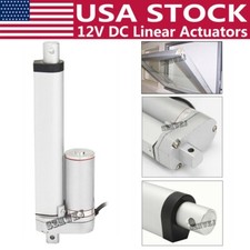 6" Inch Linear Actuator Stroke 330 Pound Max Lift 12V Volt DC Electric Motor