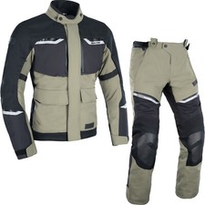 Oxford Mondial 2.0 Dry2Dry Motorcycle Jacket & Trousers Black Olive Kit Bundle