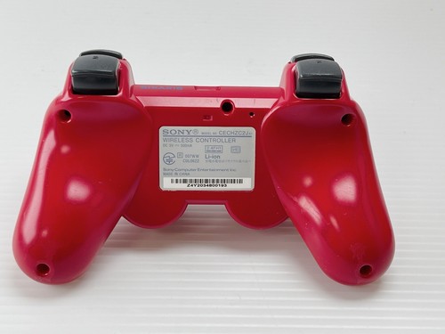 For parts or Not Working DualShock 3 Red CECHZC2J set of 2 Wireless Controller - Picture 8 of 22
