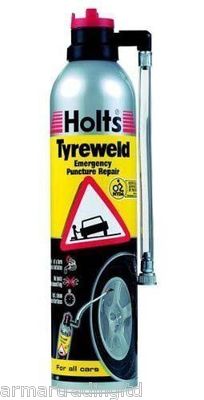 Notfall Reifendichtmittel 500ml Pannen Schnell Reparatur Fix Reifen Schaum Holts HT4YA