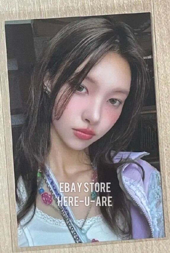 ILLIT Yunah Broadcast Photo card I'll like you cherish rare PC