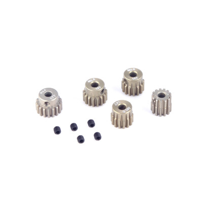M0.6 13T 14T 15T 16T 17T Pinion Gear Set for 1/8 1/10 RC Car 3.175mm Shaft Motor