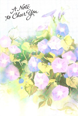 Greeting Card, A Note To Cheer You, Get Well, Olympia Unused