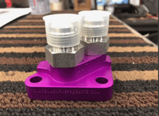 1uzfe 2uzfe 3uzfe Toyotalexus Oil Filter Relocation Adapter -8