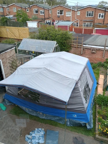 Easycamp CORFU 4 person cabin tent
