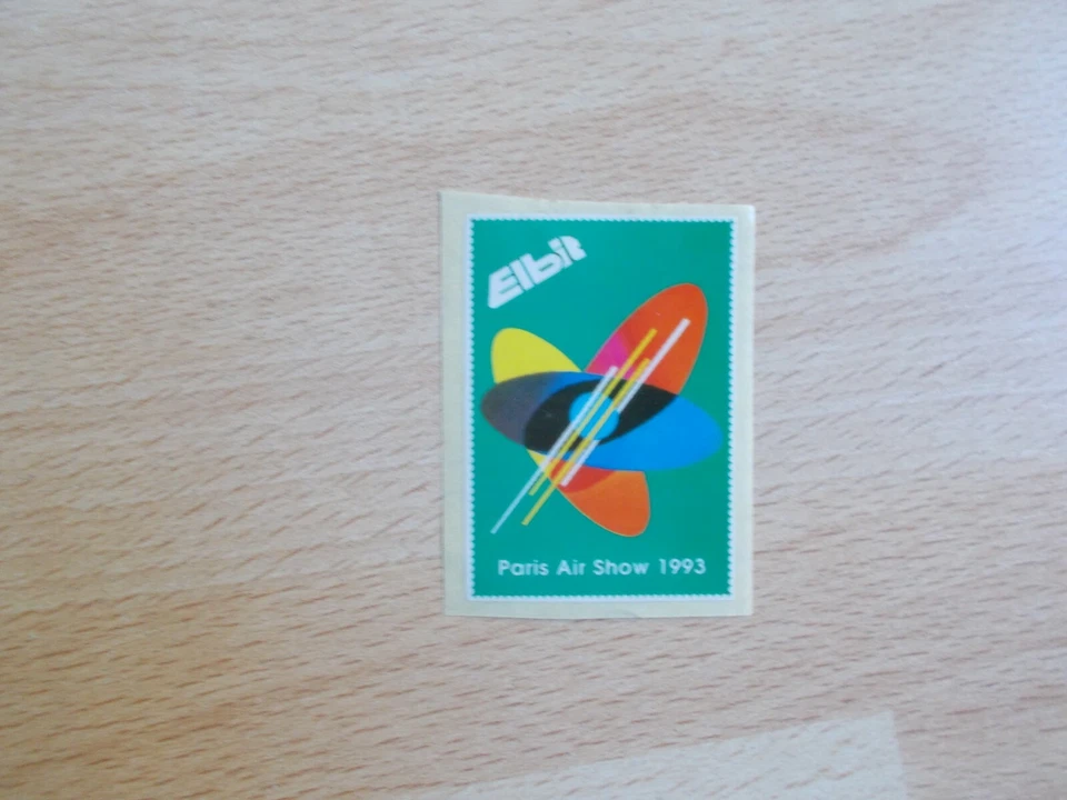 Small Sticker Elbit - Paris Air Show 1993 - Image 1 of 1