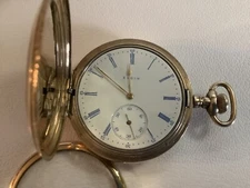 Antique 12s Elgin 17j Pocket Watch 