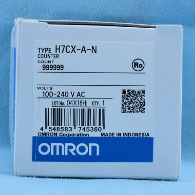 NEW IN BOX OMRON Counter H7CX-A-N H7CXAN 100-240VAC One year warranty