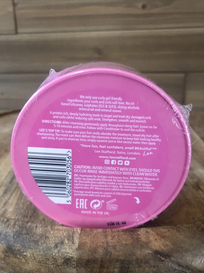 Máscara para rizos y bobinas Lee Stafford 6,7 fl oz Foto 3 de 4